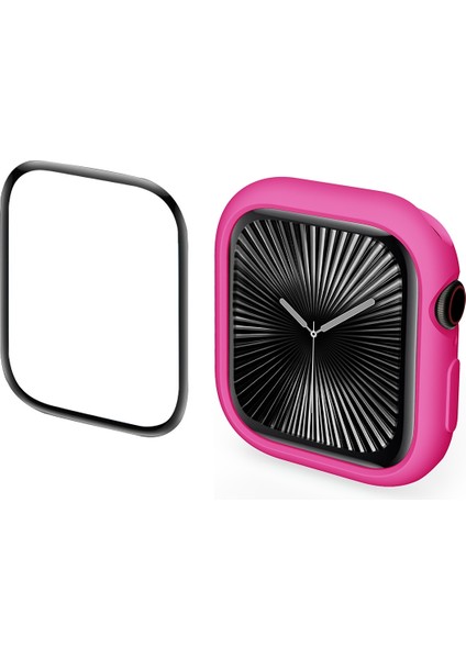 Tpu Kılıf + Apple Watch S 8/7 45MM Için Pet Film (Yurt Dışından)