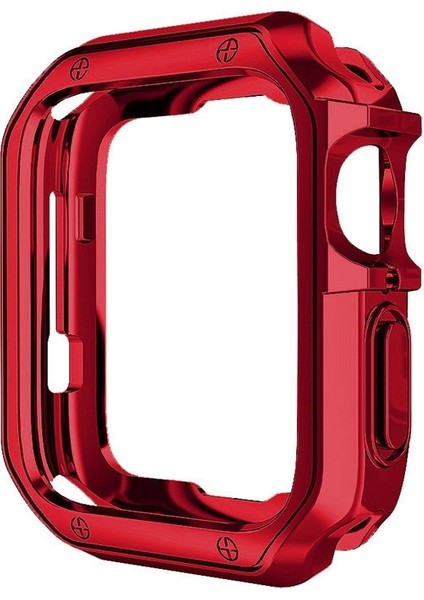 Apple Watch Serisi 8 7 45 mm Için Temperli Gl Filmli Pc Kasası (Yurt Dışından) modelleri