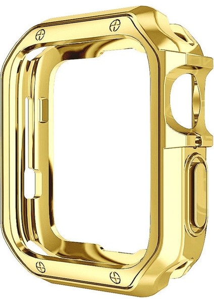 Apple Watch 7 41 mm 6 Se 5 4 40 mm Için Iki Renkli Saat Kılıfı (Yurt Dışından)
