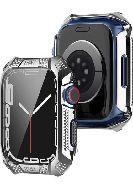 Apple Watch Serisi 9 8 7 45 mm Için Temperli Film Kılıfı (Yurt Dışından) fiyatları