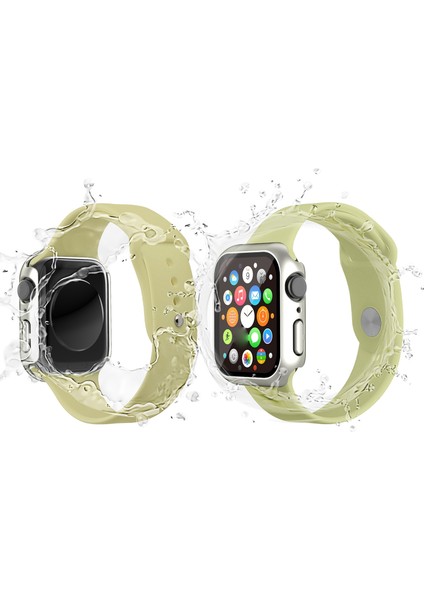 Apple Watch Serisi 8 7 41 mm Için Elektro Kaplama Pc Izle Kılıfı (Yurt Dışından) indirimleri