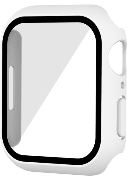 Apple Watch Serisi 9 8 7 45 mm Için Pc Temperli Film Kılıfı (Yurt Dışından)