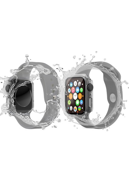 Apple Watch Serisi 8 7 41 mm Için Elektro Kaplama Pc Izle Kılıfı (Yurt Dışından)
