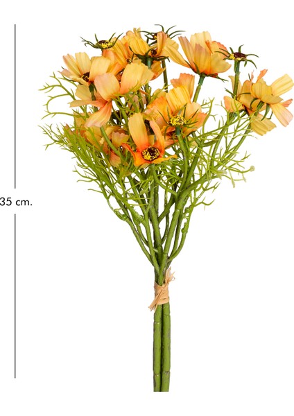 Yapay Çiçek Papatya Turuncu 35 Cm. modelleri