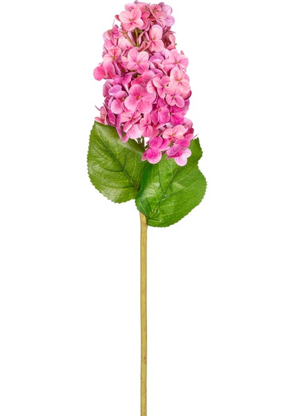 Yapay Ortanca Islak Dokulu Fuşya 70 Cm.