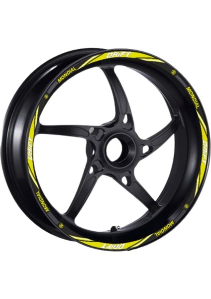 Mondial Drift L Flo Sarı 1 Set Jant Şeridi fiyatları