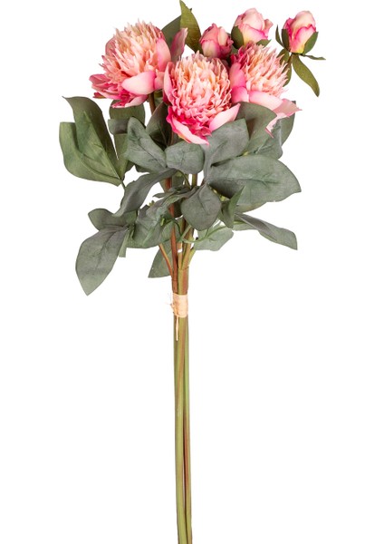 Yapay Çiçek Şakayık Demet Somon-Pembe 60 Cm.