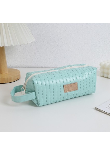 Büyük Kapasiteli Kalem Çantası Japon Tarzı Basit Kız Gibi Kalp Kız Ilkokul Öğrencisi Kırtasiye Çantası Yüksek Görünüm Basit Kırtasiye Kalem Kutusu (Yurt Dışından)