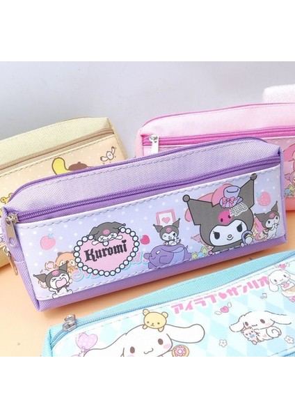 Sanrio Kalem Kutusu Büyük Kapasiteli Kuromi Tarçınlı Köpek Melody Kalem Kutusu Kız Değişimi Ilkokul Öğrencisi Sevimli (Yurt Dışından)