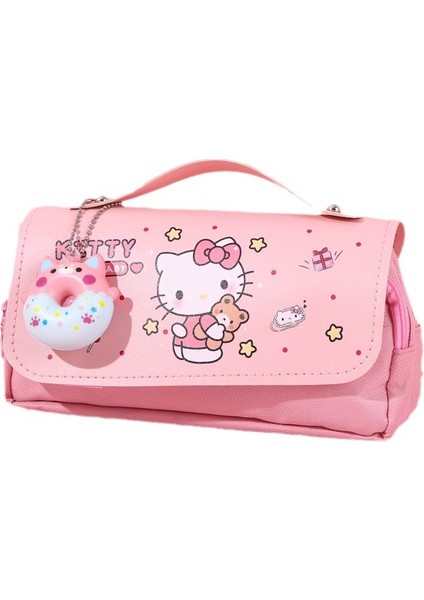 Kalem Çantası Sanrio Dekompresyon Kalem Kutusu Öğrenci Çok Fonksiyonlu Büyük Kapasiteli Dekompresyon Kalem Çantası (Yurt Dışından)