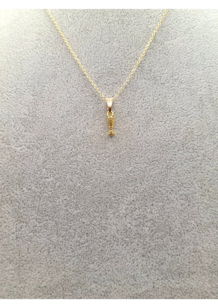 Altın Renk Minimalist Balık Model Kolye fiyatları