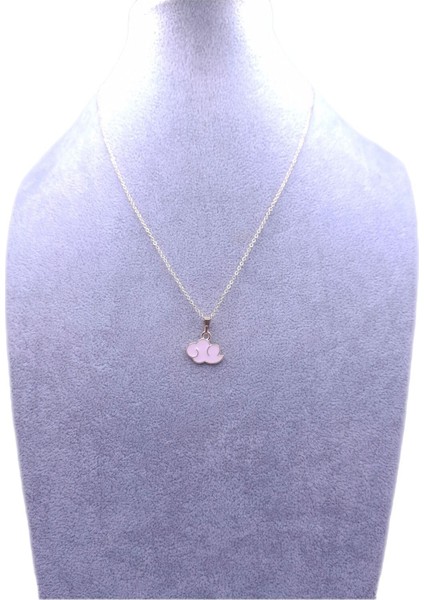 Toz Pembe Bulut Model Kolye