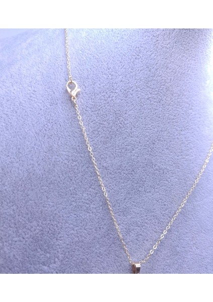 Love Yazılı Mor Kalp Model Kolye modelleri