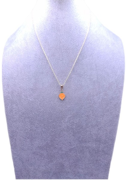 Tombul Havuç Model Kolye