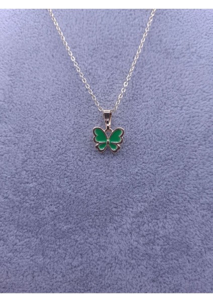 Yeşil Kelebek Model Kolye fiyatları