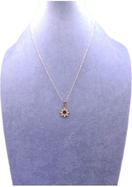Sarı Papatya Model Kolye