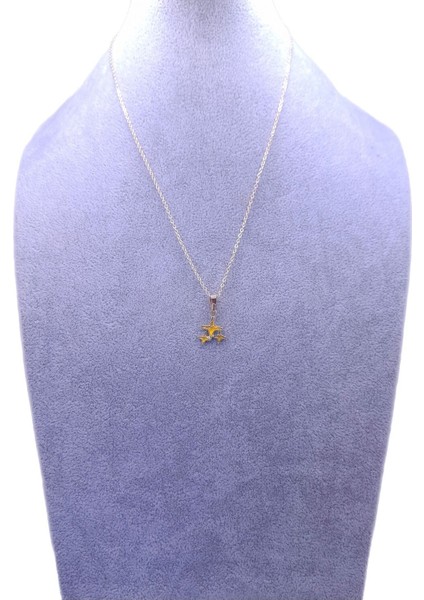 3 Lü Yıldız Model Kolye