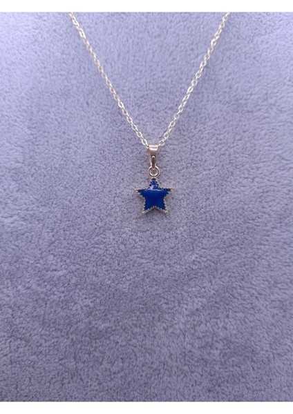 Lacivert Yıldız Model Kolye fiyatları