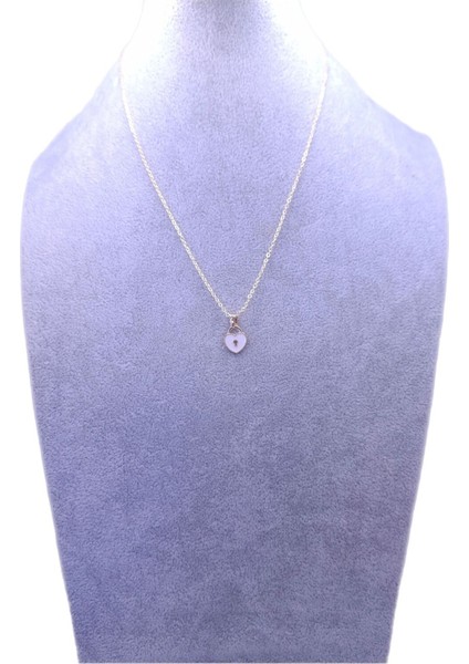 Kilit Kalp Model Kolye