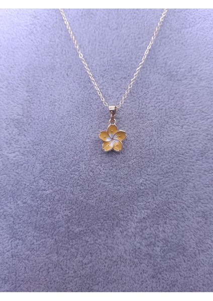 Sarı Çiçek Model Kolye fiyatları