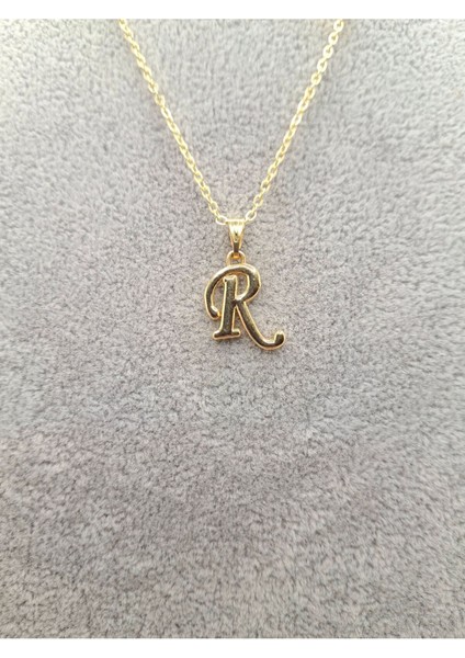 Altın Renk R Harfi Kolye fiyatları