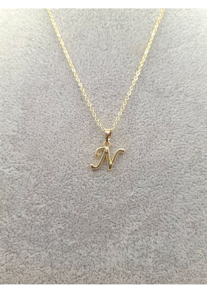 Altın Renk N Harfi Kolye fiyatları
