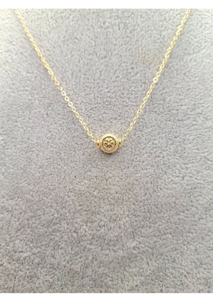 Altın Renk Antik Desenli Model Kolye fiyatları