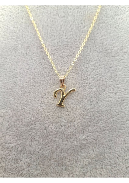 Altjn Renk Y Harfi Kolye fiyatları