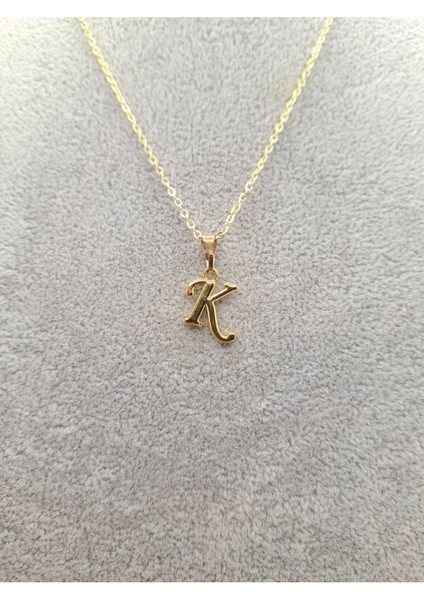Altın Renk K Harfi Kolye fiyatları