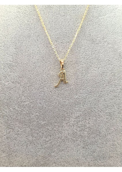 Altın Renk A Harfi Kolye fiyatları
