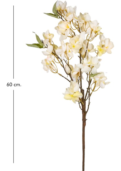Yapay Çiçek Bahar Dalı Beyaz 60 Cm.