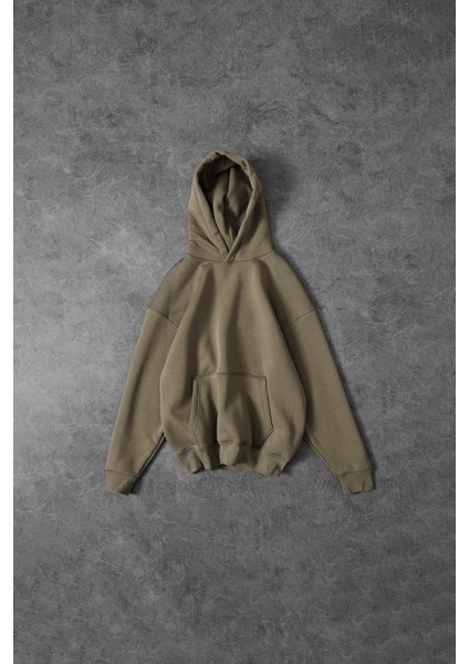 Kalın 3 Iplikpamuklu Sweatshirt