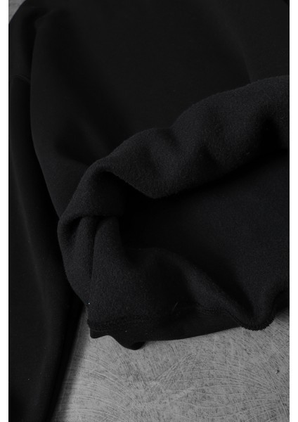 Kalın 3 Iplikpamuklu Sweatshirt