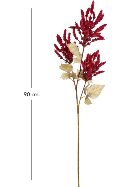 Yapay Çiçekli Bitki Pampas Bordo 90 Cm. modelleri
