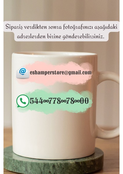 Kişiye Özel Fotoğraflı Kupa Bardak - Büyük Boy (300 Ml) fiyatları
