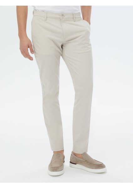 Vizon Dokuma Slim Fit Casual Pantolon modelleri