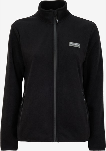 Düz Siyah Kadın Polar Sweatshırt D4WL-SWT3928