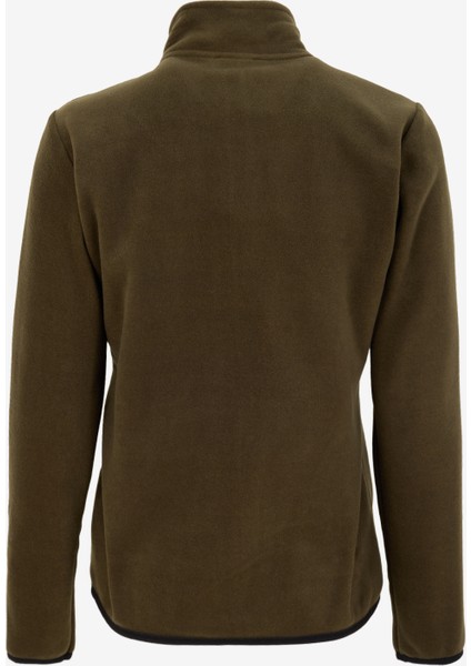 Düz Haki Kadın Polar Sweatshırt D4WL-SWT3928 fiyatları