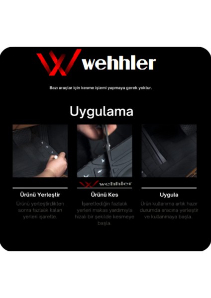 Vw Polo 2002-2005 Havuzlu-Kalın-Sert-Kesilebilir Paspas