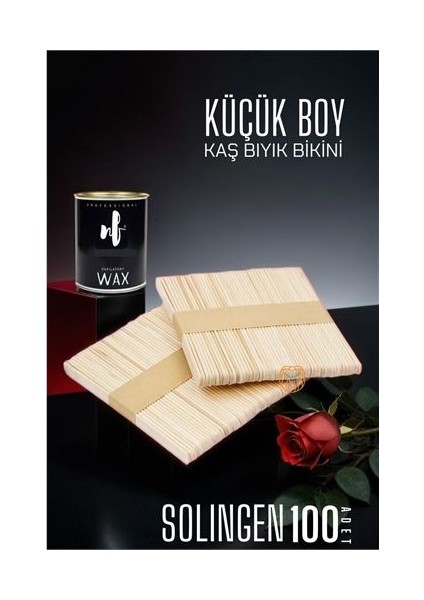 Ağda Spatulası Küçük Boy 100 Adet