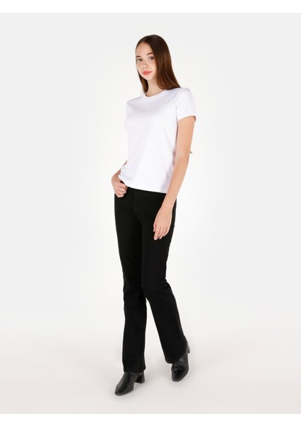 791 Monica Normal Kesim Normal Bel Genişleyen Paça Jean Kadın Pantolon CL1070765