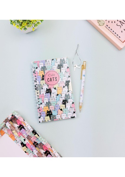 Sevimli Desenli Kilitli Defter ve Kalem Seti modelleri