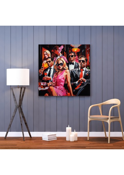 Gangsta Geceleri Kanvas Tablo, 30X30 fiyatları
