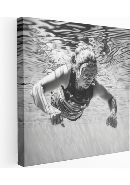 Yüzme Grace Kanvas Tablo, 30X30