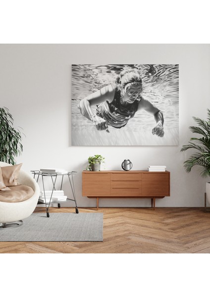 Yüzme Grace Kanvas Tablo, 30X30 fiyatları