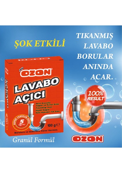 Lavabo Açıcı 100 gr