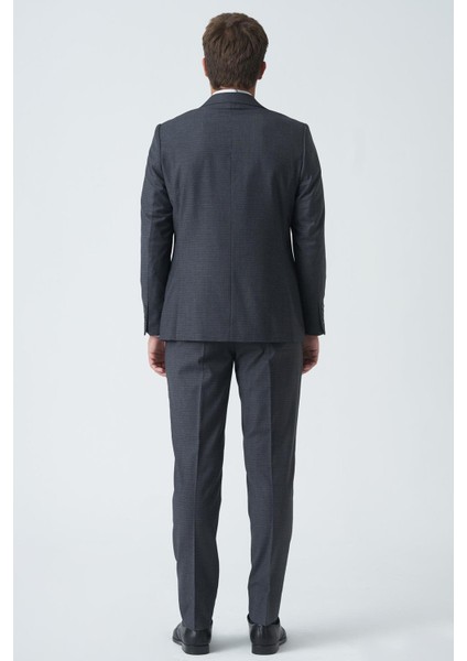 Derry T2462 6 Drop Slim Fit Takım Elbise Desenli