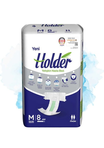 Medium Yetişkin Hasta Bezi - 8 Adet