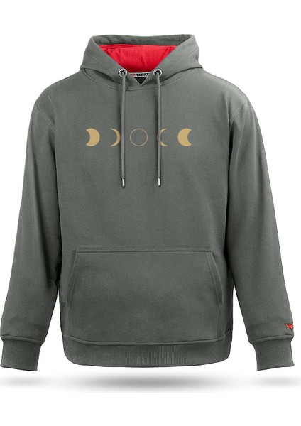 Dolunay Tasarım Kapşonlu Sweatshirt,tasarım Kapşonlu Sweatshirt