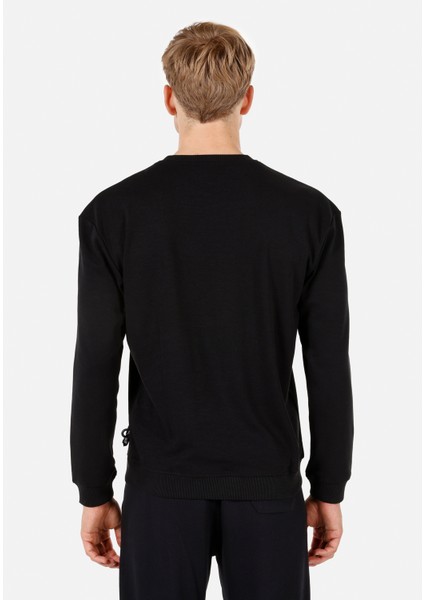 Siyah Erkek Sweatshirt CL1071222_Q1.V1_BLK